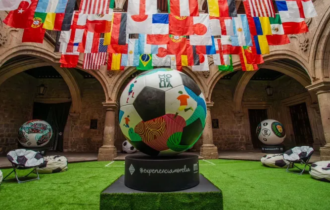 Exposición futbolera